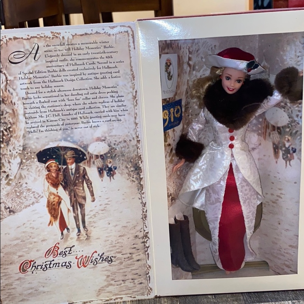 1995 Holiday Memories Barbie